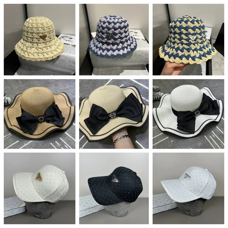 Prada hat product listing